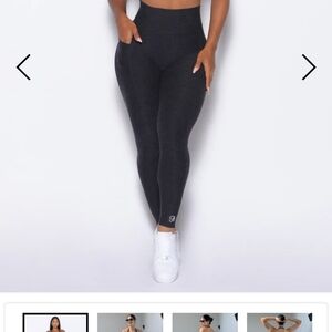 Bombshell Sportswear Curves 2.0 Leggings Heathered Black